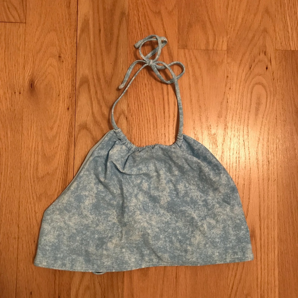 Bikini halter top